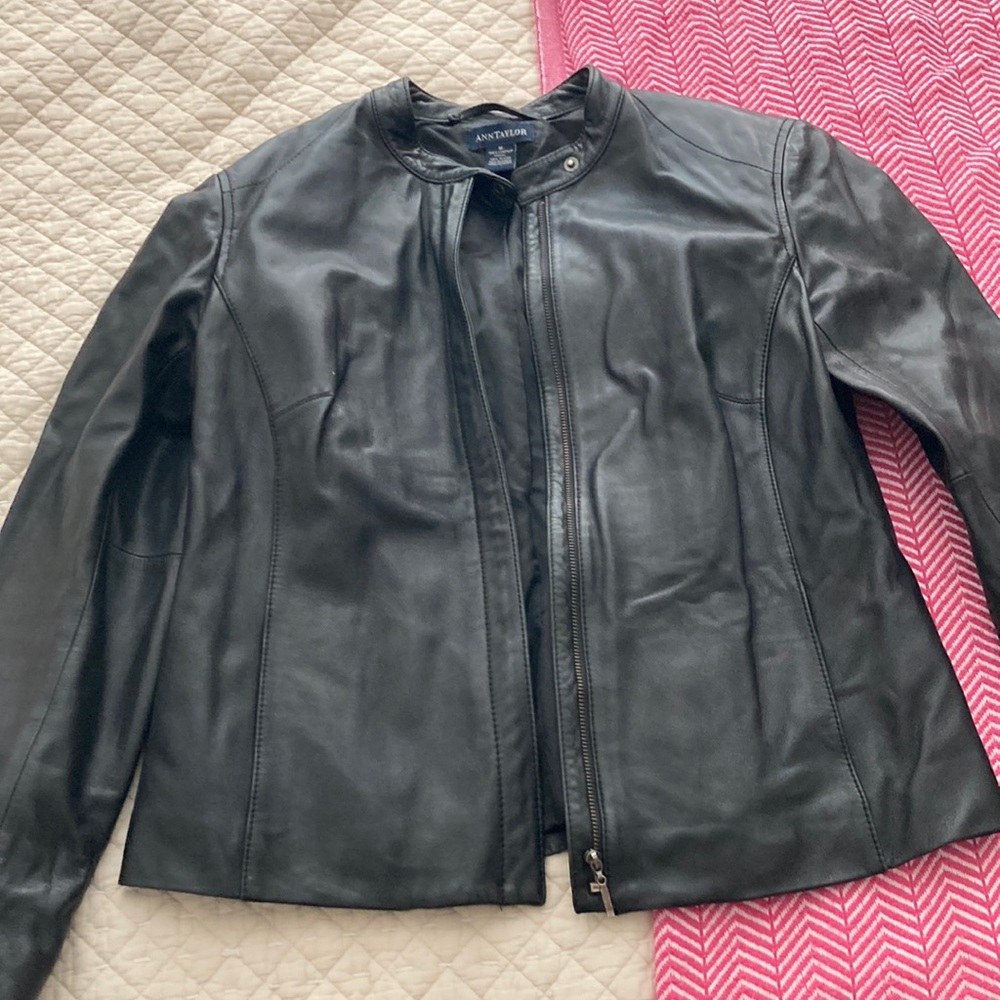 Ann Taylor Leather Jacket
